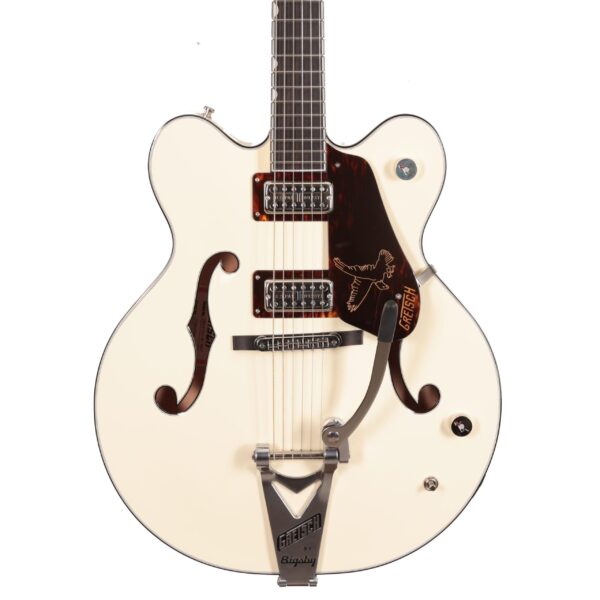 Gretsch G6636T-RF Richard Fortus Signature Falcon Centre Block in Vintage White with Bigsby (53589)