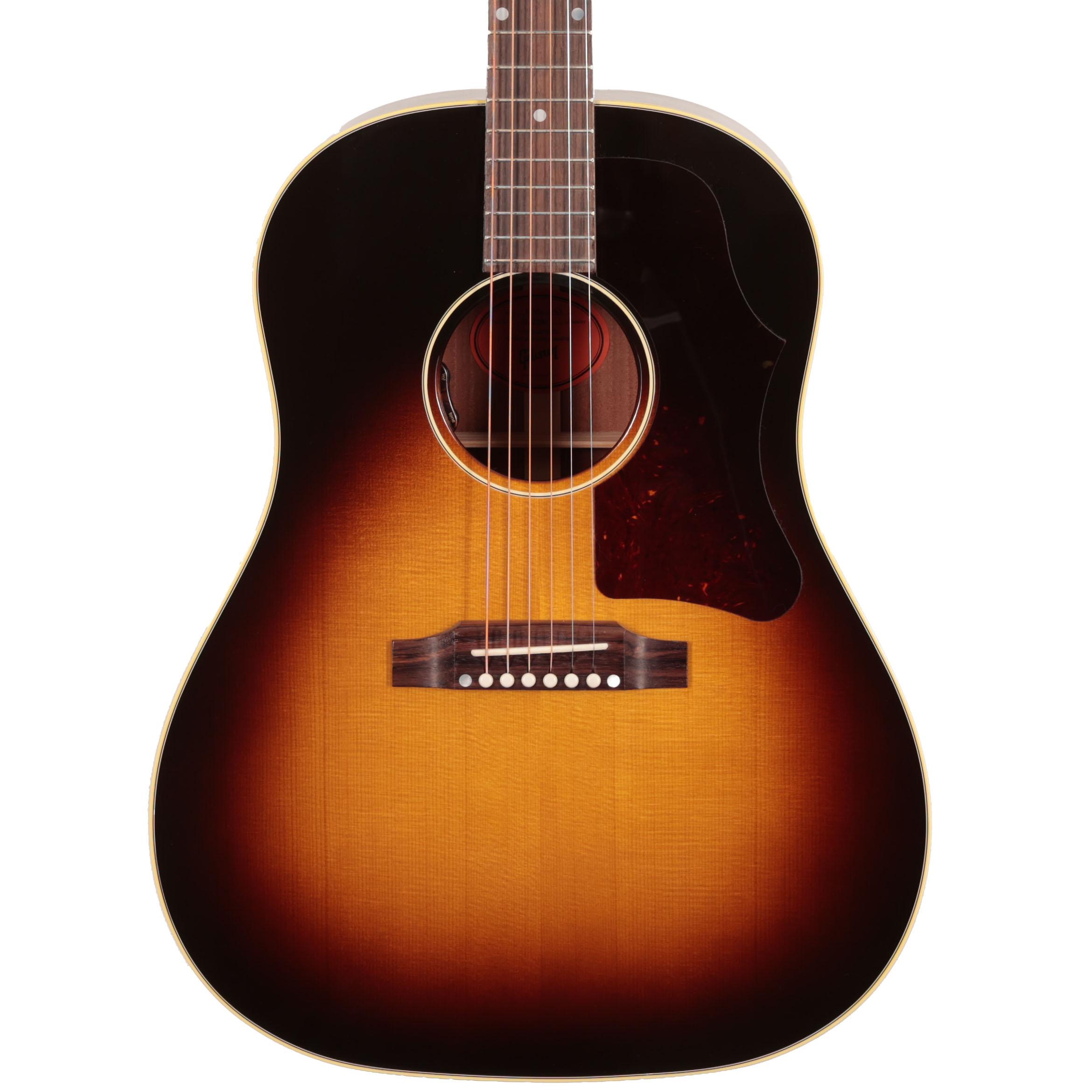 Gibson J-45 50s Original Electro Acoustic Guitar in Vintage Sunburst (53801)