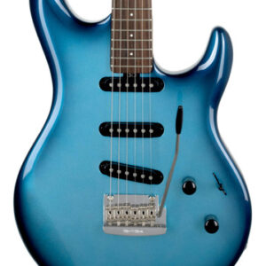 Music Man L4 HT SSS Steve Lukather Signature Electric Guitar in Blueburst