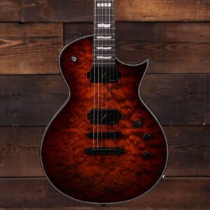 ESP E-II Eclipse Electric Guitar in Tiger Eye Sunburst (53863)