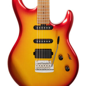 Music Man Luke 4 HSS Electric Guitar in Fireball