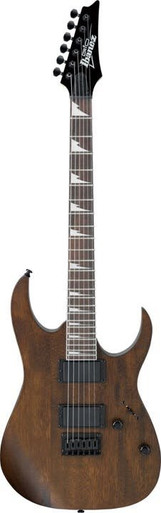 Ibanez GRG121DX-WNF GIO RG Series HH Fixed Bridge Walnut Flat