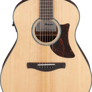 Ibanez AAM100E-NT Acoustic Guitar in Natural High Gloss