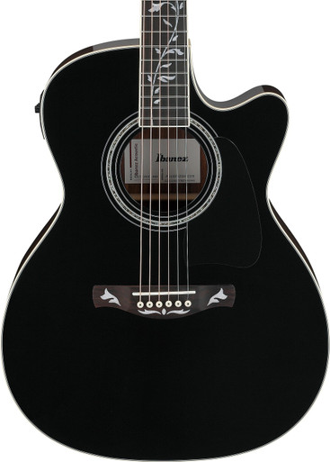 Ibanez AC391RCE-BKH AC Series Grand Concert Electro Acoustic with Black Top