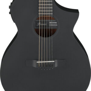 Ibanez AEWC13-WK Acoustic Guitar In Weathered Black Open Pore