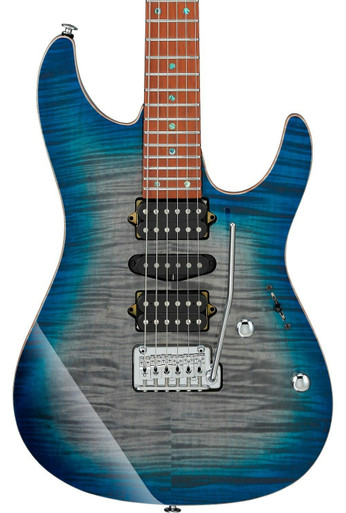 Ibanez AZ2407F-SDE Prestige Electric Guitar in Sodalite Blue - Image 1