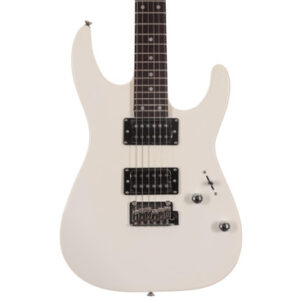 EastCoast HM1 Electric Guitar in White Rosewood Fretboard