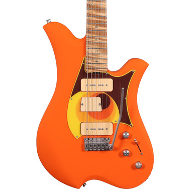 Bacci Guitars Leonardo Dual Output P90 Baritone Guitar in Parato Circles