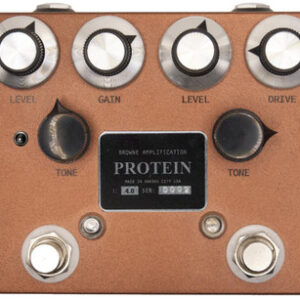 Browne Amplification The Protein V4 Dual Overdrive Pedal in Copper