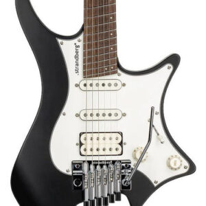 Strandberg Classic 6 Tremolo with Rosewood Neck in Black Satin