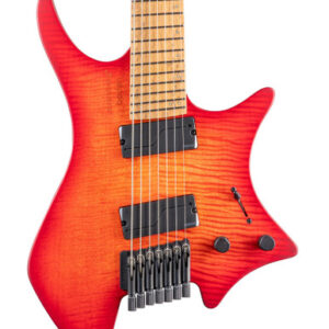 Strandberg Boden Original N2 7-String Electric Guitar in Sunset Coral Burst Satin