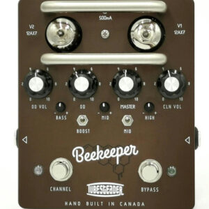 Tubesteader BEEKEEPER ODS Inspired Dual Channel Tube Preamp Pedal