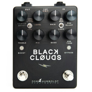 DSM and Humboldt Black Clouds Hi-Gain Drive Preamp Engine Pedal