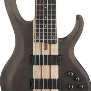 Ibanez BTB606-TGF BTB Series 6-String Bass Guitar in Transparent Grey Flat