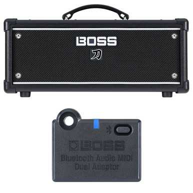 Boss Katana Head Guitar Amp Bundle with Bluetooth Adapter