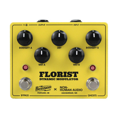 Benson Florist Dynamic Modulator Pedal in Yellow