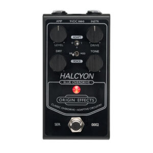 Origin Effects Halcyon Blue Overdrive Pedal - Black Edition