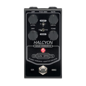 Origin Effects Halcyon Gold Overdrive Pedal - Black Edition