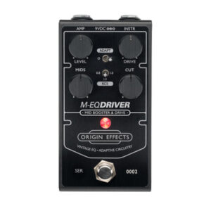 Origin Effects M-EQ Driver Effects Pedal - Black Edition