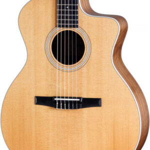 Taylor 214ce-N Grand Auditorium Cutaway Electro Acoustic Classical Guitar in Natural
