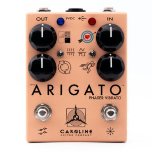 Caroline Guitar Company ARIGATO Fuzz Vibrato Pedal