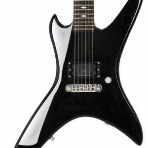 BC Rich Legacy Series Chuck Schuldiner Signature Stealth Electric Guitar in Death Black