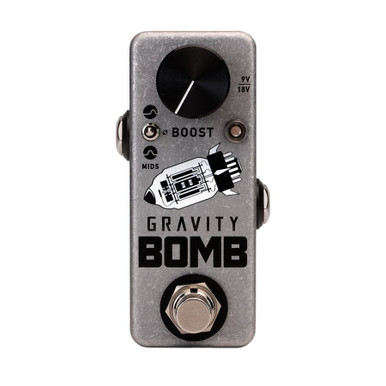 CopperSound Gravity Bomb V2 Clean Boost & Mids Enhancer Pedal