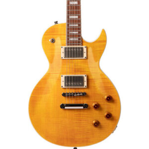 Cort CR250 Classic Rock Series Electric Guitar in Antique Amber