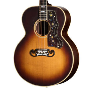 Gibson Custom Shop Pre-War SJ-200 Rosewood Acoustic Guitar in Light Aged Vintage Sunburst (55215)
