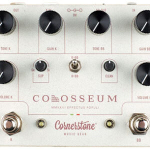 Cornerstone Colosseum Dual Overdrive Pedal - Blues Breaker and Klon Style