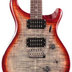 PRS SE Custom 24 Electric Guitar in Charcoal Cherry Burst