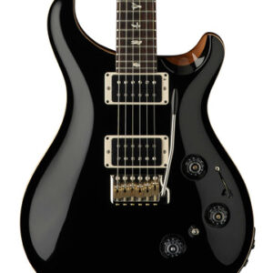 PRS Custom 24 Electric Guitar in Black Top Natural Back