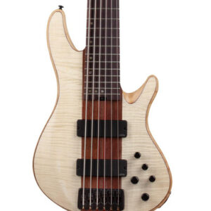 Schecter Charles Berthoud CB-6 6-String Bass Guitar in Natural Satin
