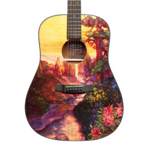 Martin D-11 Stained Glass Acoustic Guitar