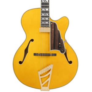 D'Angelico Excel 16 Archtop Electric Guitar In Amber