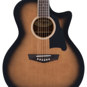 D'Angelico Premier Gramercy Grand Auditorium CE Acoustic Guitar in Aged Burst