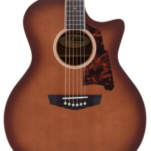 D'Angelico Premier Gramercy Grand Auditorium CE Acoustic Guitar in Caramel Burst
