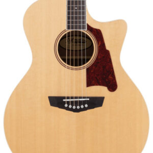 D'Angelico Premier Gramercy Grand Auditorium CE Acoustic Guitar in Natural