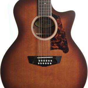 D'Angelico Fulton Grand Auditorium 12-String CE Electro Acoustic in Caramel Burst