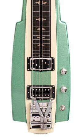 Duesenberg Fairytale Lap Steel Guitar in Harbour Green White