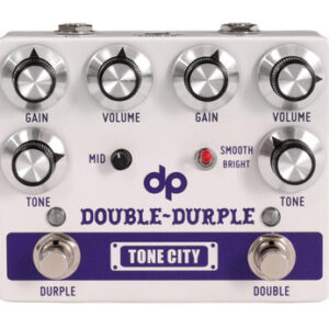 Tone City Double Durple Peter "Danish Pete" Honoré Dual Overdrive Pedal