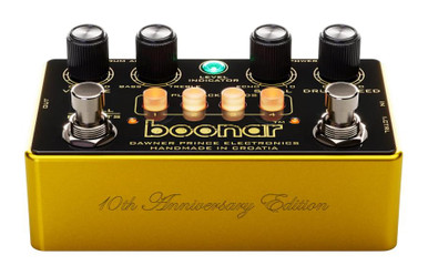 Dawner Prince Boonar Gold Bar 10th Anniversary Edition Multi Head Drum Echo Rec Pedal