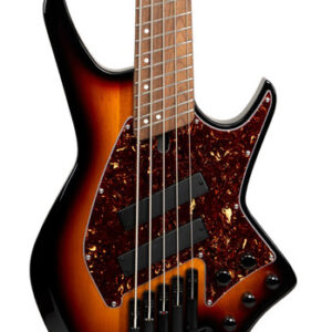 HILS NEXT HNB5 5-String Bass Guitar in Gloss Sunburst with Fanned Frets