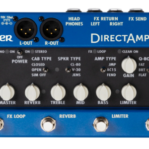 DirectAmp Stereo Amp Simulator Pedal