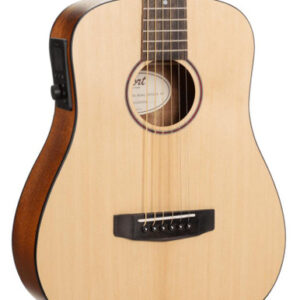 Cort Earth GO Travel Electro Acoustic Guitar In Open Pore