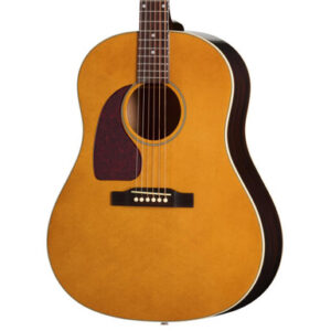 Epiphone Inspired by Gibson J-45 Studio Left Handed Electro Acoustic Guitar in Natural