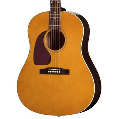 Epiphone Inspired by Gibson J-45 Studio Left Handed Electro Acoustic Guitar in Natural