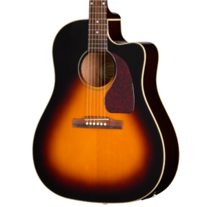 Epiphone Inspired by Gibson J-45 Studio EC Electro Acoustic Guitar in Vintage Sunburst