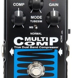 EBS Multicomp Blue Label True Dual Band Compressor Pedal