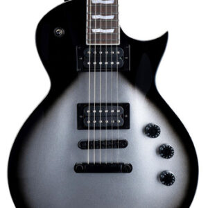 ESP LTD EC-256 Electric Guitar in Silver Sunburst Teardrop
